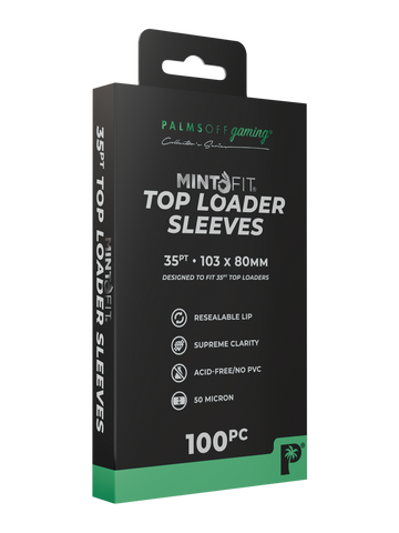 Palms Off - Top Loader Mint-Fit Sleeves