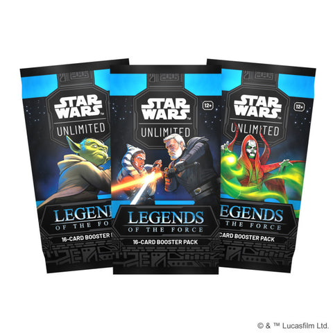Star Wars Unlimited Booster Pack - Legends of the Force
