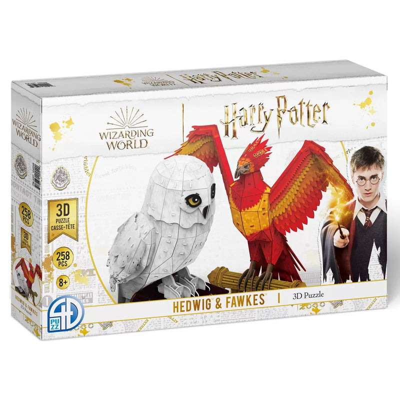 Harry Potter Licensed - 3D Puzzle: Hedwig & Fawkes