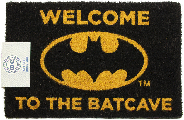 DC Comics Licensed Doormat - Welcome To The Batcave