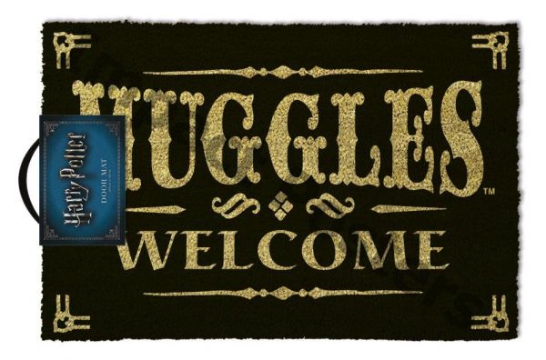Harry Potter Licensed Doormat - Muggles Welcome