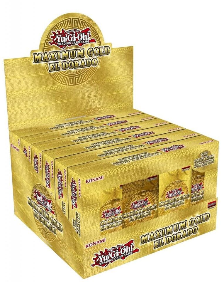 YGO Boxed Set - Maximum Gold: El Dorado Display (1st edition)
