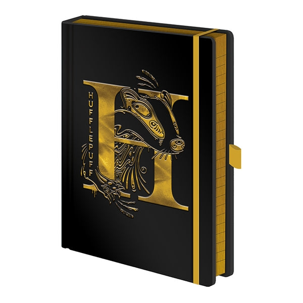 Harry Potter Licensed - Notebook Premium (Hogwart House Foil)