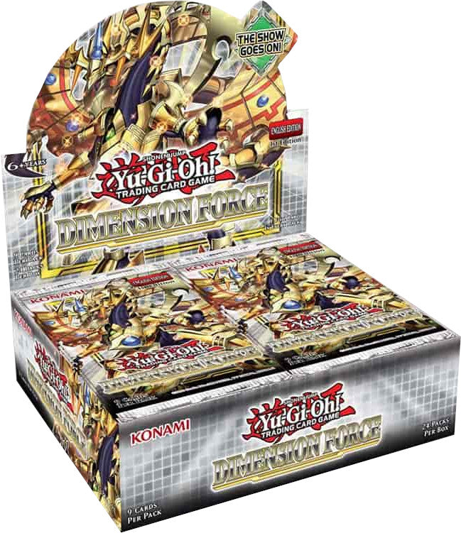 YGO Booster Box - Dimension Force (1st Edition)