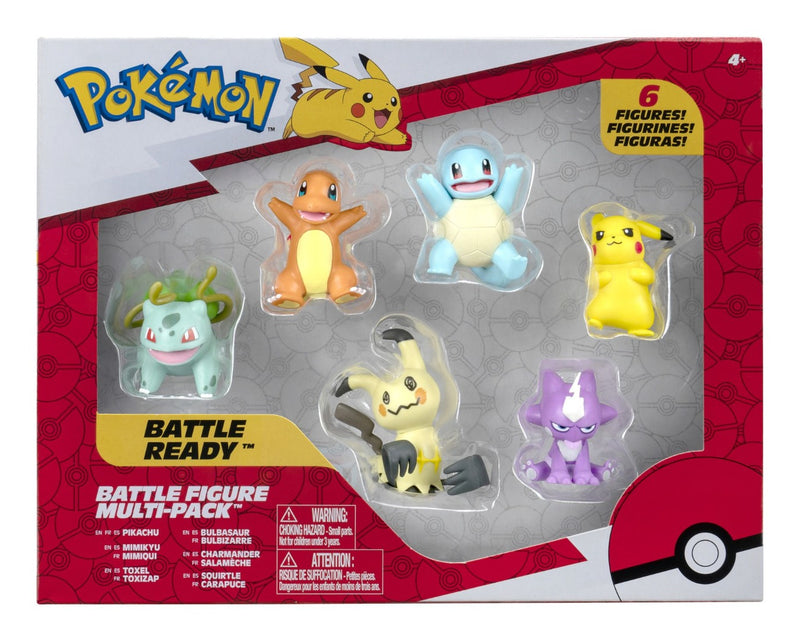 Pokemon Battle Figure Multipack (6 Figures)