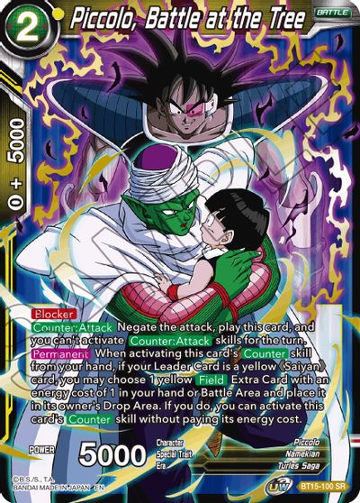 Piccolo, Battle at the Tree [BT15-100]