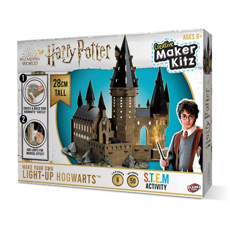 Harry Potter Licensed - Maker Kitz: Make Your Own Light Up Hogwarts