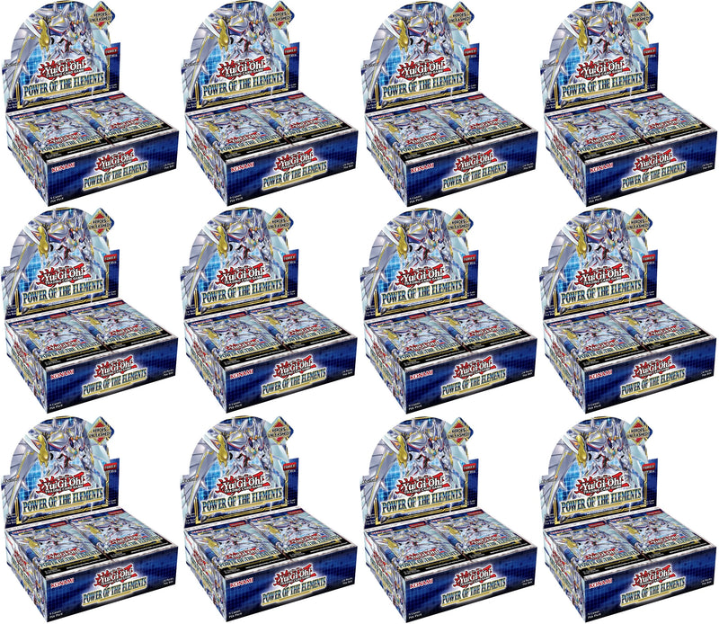 YGO Booster Case - Power Of The Elements (1st Edition)