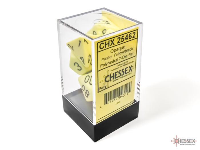 Chessex 7-Dice Set - Opaque