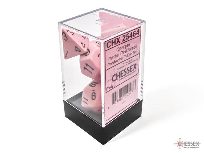 Chessex 7-Dice Set - Opaque