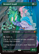 Devoted Druid (Borderless) [Lorwyn Eclipsed Special Guests]