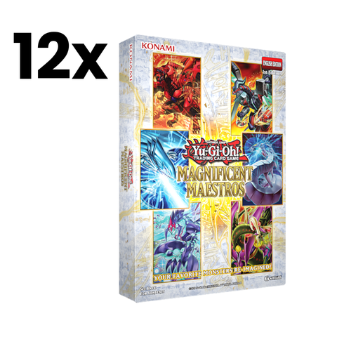 **PRE-ORDER** YGO Boxed Set - Magnificent Maestros 3-Pack Tuckbox Case (1st Edition)