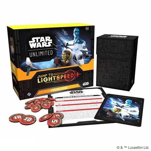 Star Wars Unlimited Prerelease Box - Jump to Lightspeed