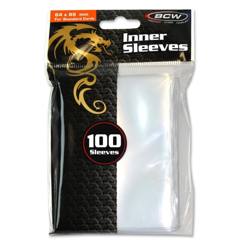 BCW Sleeves Perfect Fit (Inner Sleeves)