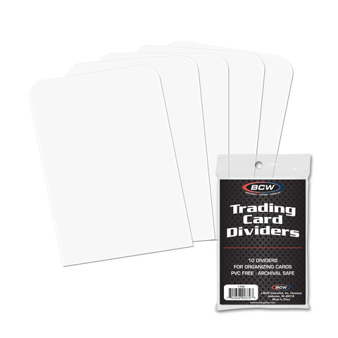 BCW: Trading Card Dividers (10)