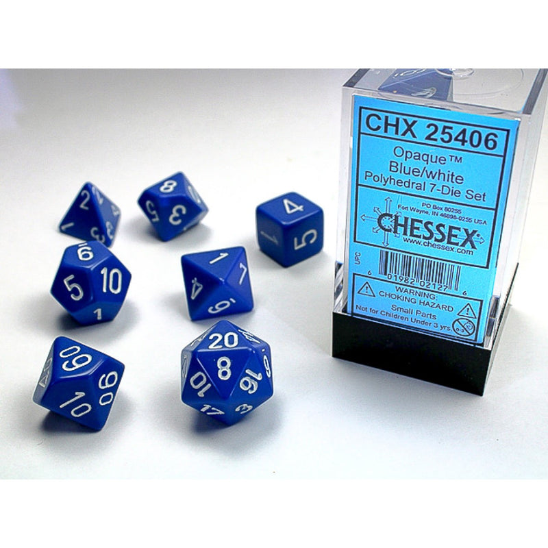 Chessex 7-Dice Set - Opaque