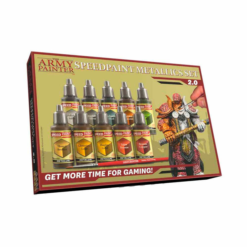 The Army Painter: Warpaints Speedpaint Metallics Set 2.0