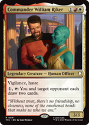 Commander William Riker (Surge Foil) [Star Trek Commander]