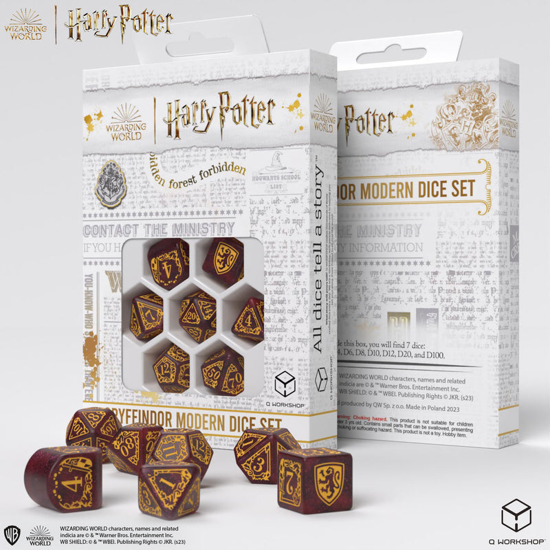 Q Workshop - Harry Potter RPG Dice Set
