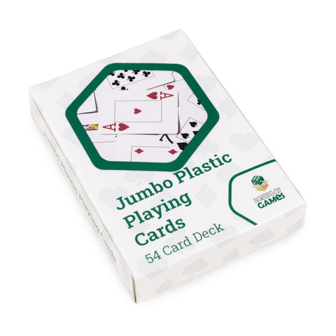 Jumbo Plastic Playing Cards