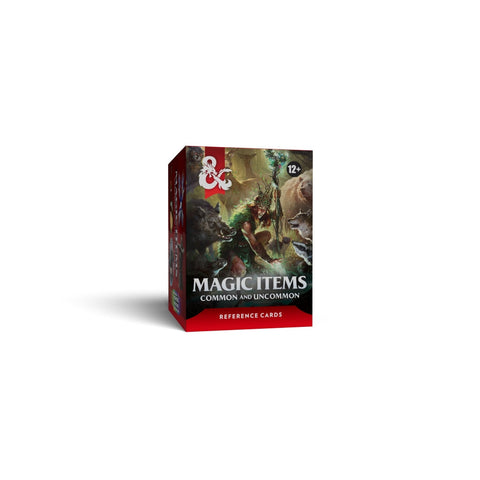 **PRE-ORDER** D&D Reference Cards - Magic Items: Common and Uncommon