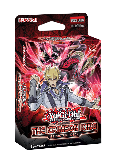 YGO Structure Deck - The Crimson King (1st edition)