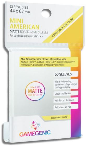 Gamegenic Matte Board Game Sleeves