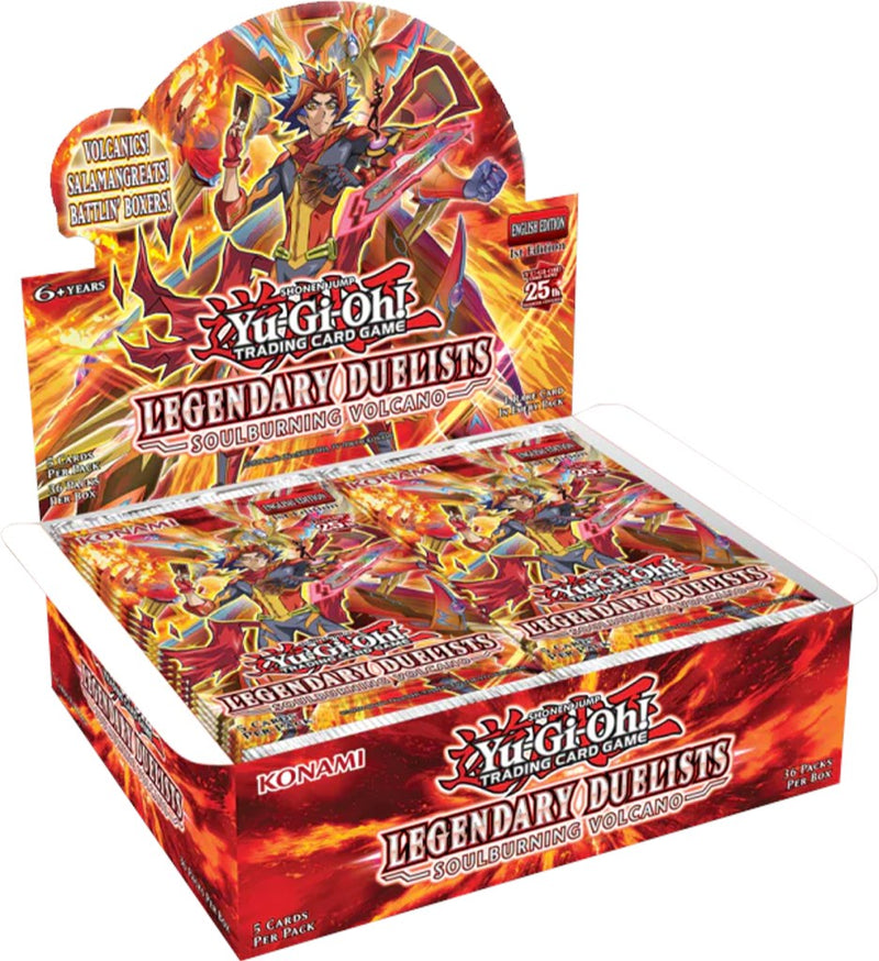 YGO Booster Box - Legendary Duelists: Soulburning Volcano (1st Edition)