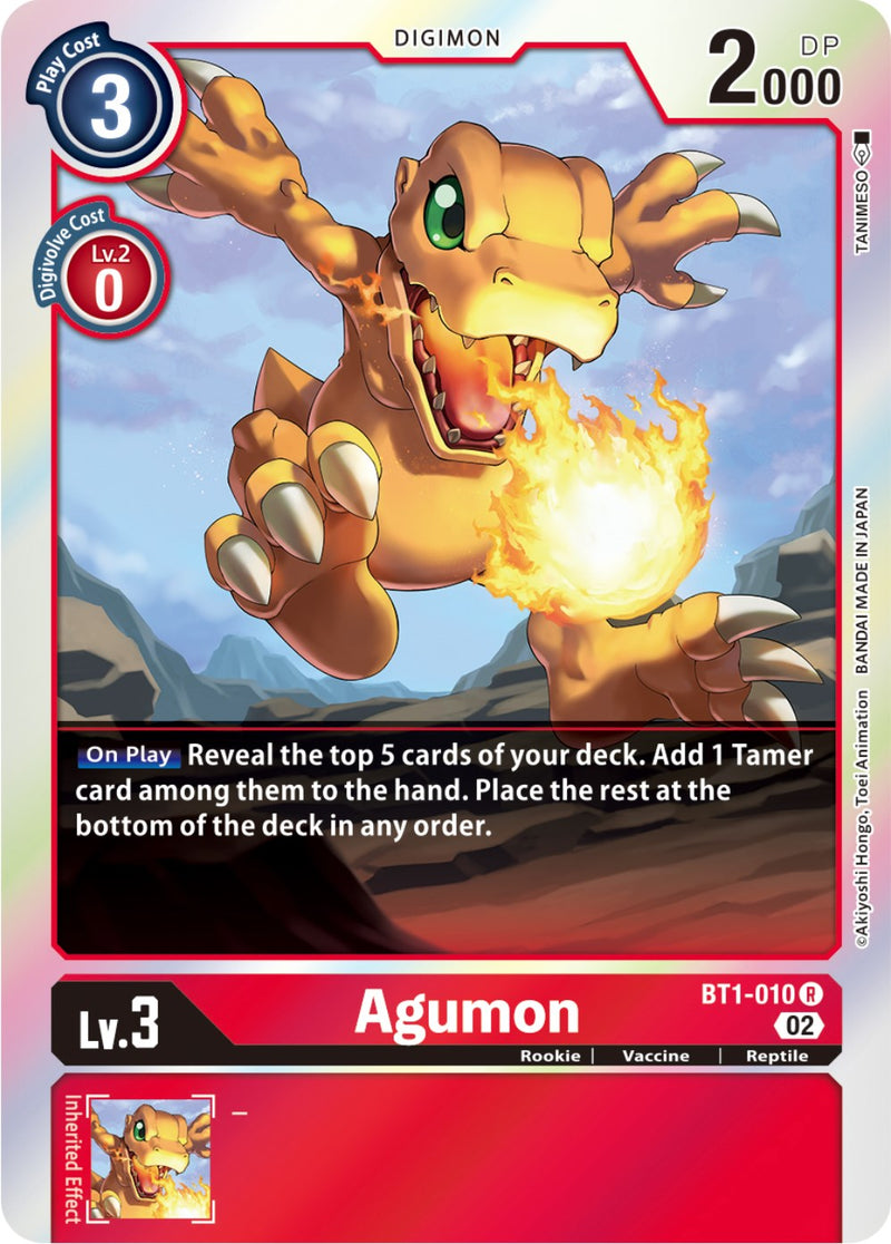 Agumon [BT1-010] [Resurgence Booster]