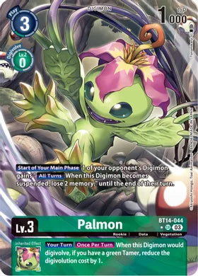 Palmon (Alternate Art) [BT14-044] [Blast Ace]