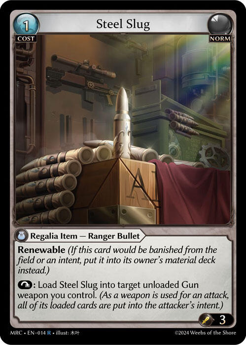 Steel Slug (014) [Mercurial Heart]