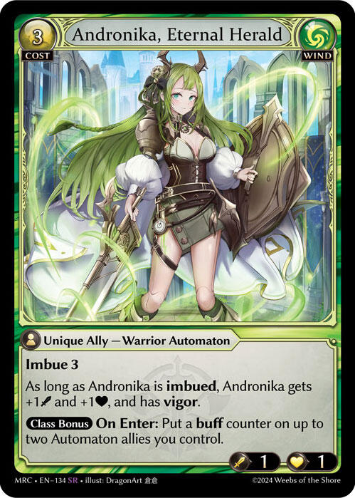 Andronika, Eternal Herald (134) [Mercurial Heart]