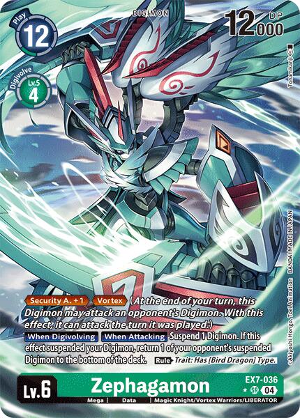 Zephagamon [EX7-036] (Alternate Art) [Digimon LIBERATOR]