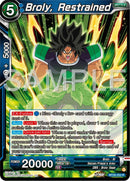 Broly, Restrained (BT26-052) [Ultimate Advent]