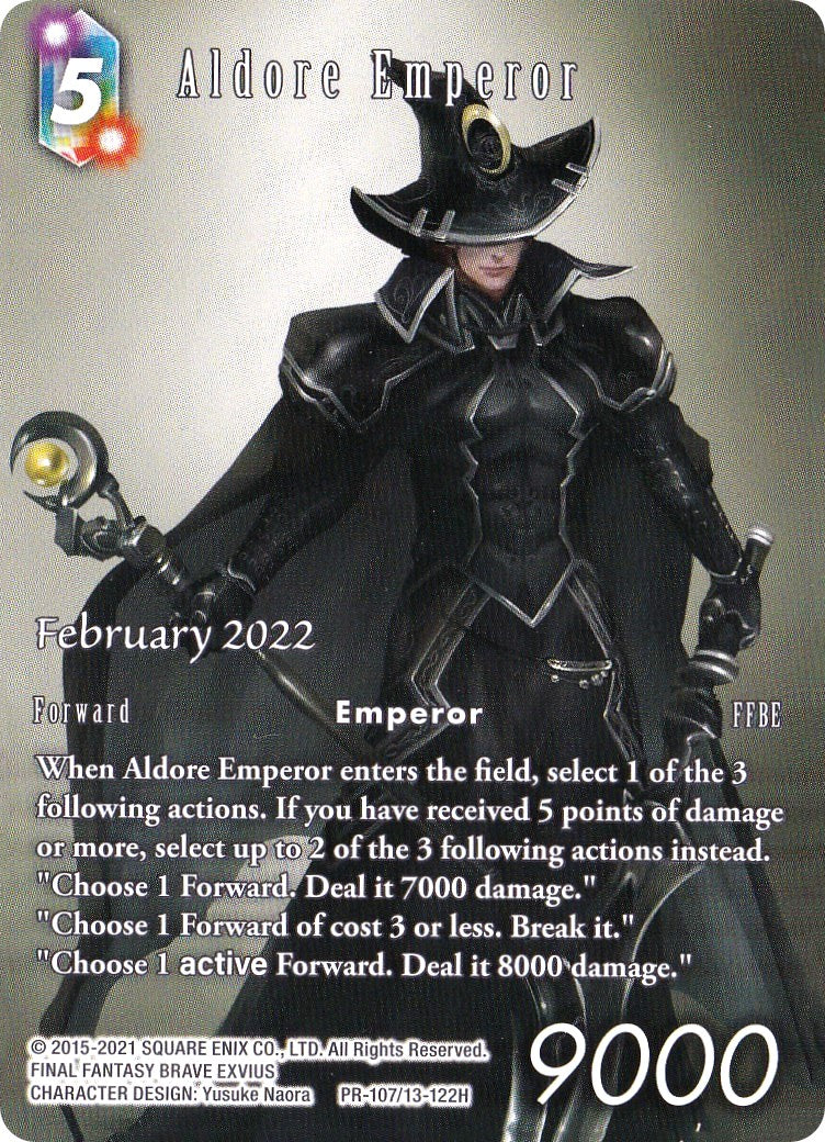 Aldore Emperor [Opus XIII Promo Cards]