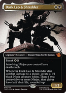 Dark Leo & Shredder (Borderless) [Teenage Mutant Ninja Turtles]