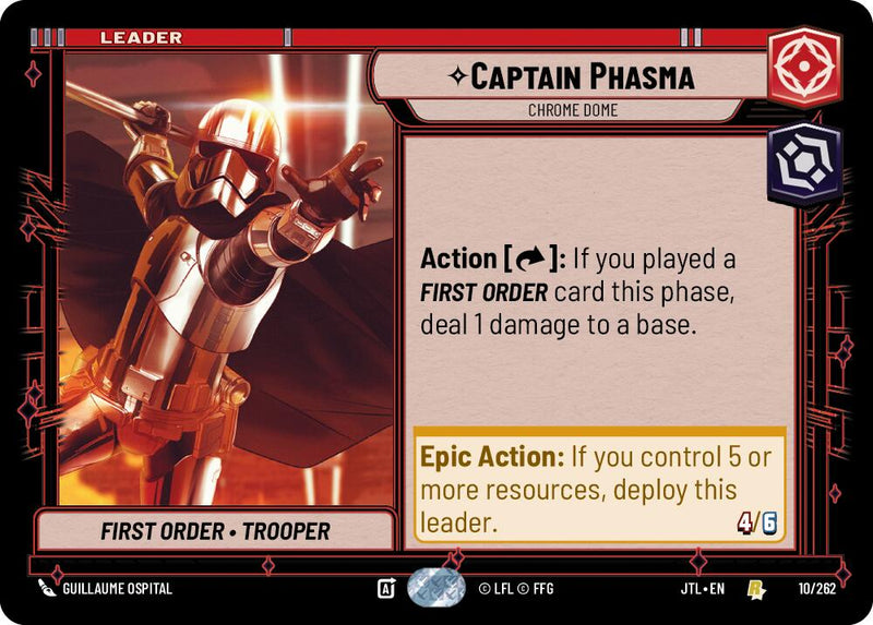 Captain Phasma - Chrome Dome (010/257) [Jump to Lightspeed]