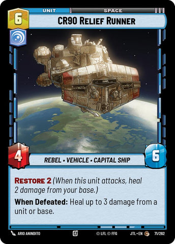 CR90 Relief Runner (071/262) (071/257) [Jump to Lightspeed]