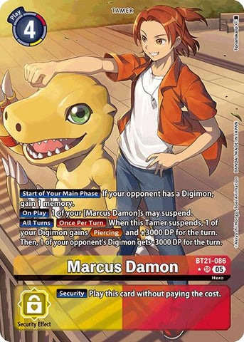 Marcus Damon [BT21-086] (Alternate Art) [World Convergence]