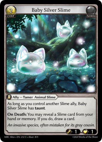 Baby Silver Slime (212) [Mercurial Heart Alter Edition]