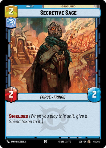 Secretive Sage (61/264) (61/264) [Legends of the Force]