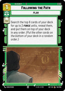 Following the Path (103/264) (103/264) [Legends of the Force]