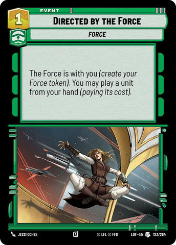 Directed by the Force (123/264) (123/264) [Legends of the Force]
