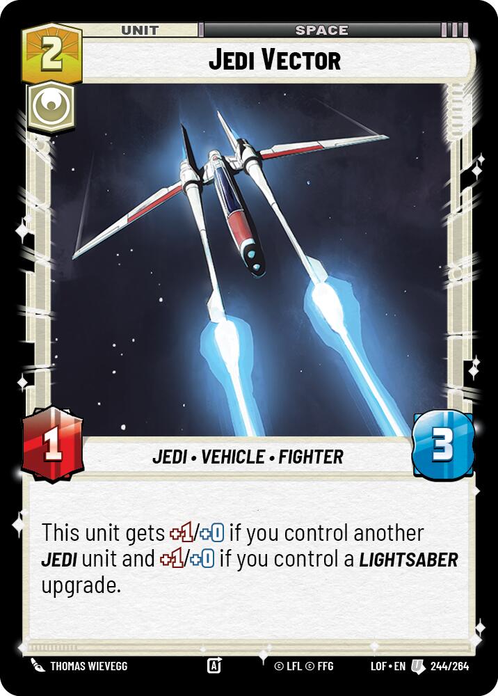 Jedi Vector (244/264) (244/264) [Legends of the Force]