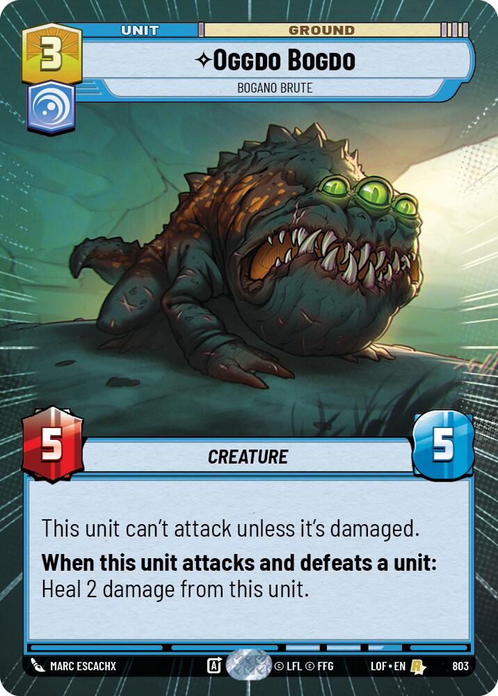 Oggdo Bogdo - Bogano Brute (803) (Hyperspace Foil) (803) [Legends of the Force]