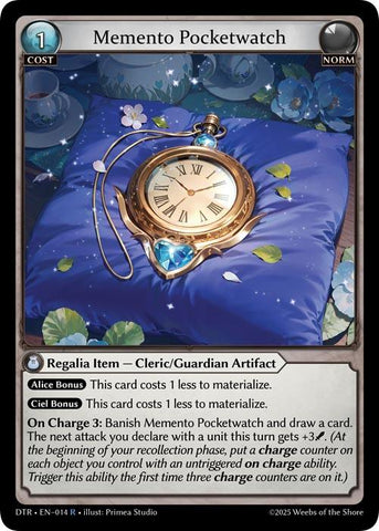 Memento Pocketwatch (014) [Distorted Reflections]