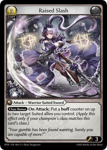 Raised Slash (081) [Distorted Reflections]