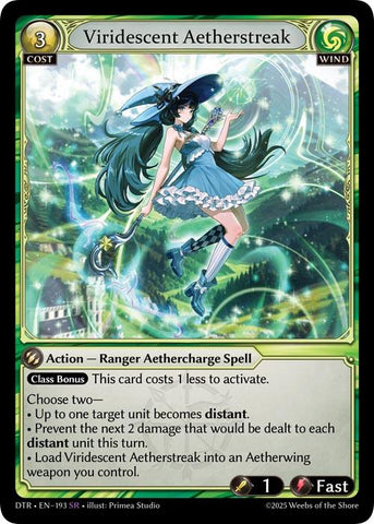 Viridescent Aetherstreak (193) [Distorted Reflections]