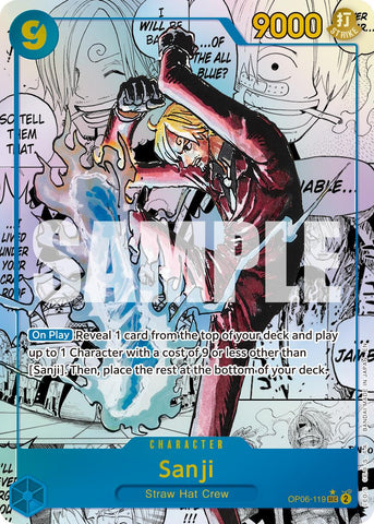 Sanji (Manga) [Premium Booster -The Best- Vol. 2]