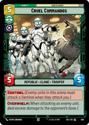 Cruel Commandos (596) (Foil) (596) [Secrets of Power]